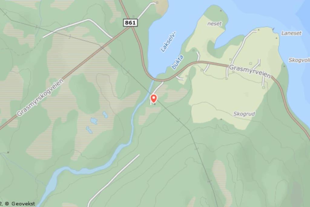 Trivelig Hytte I Senja. Kültér fotó