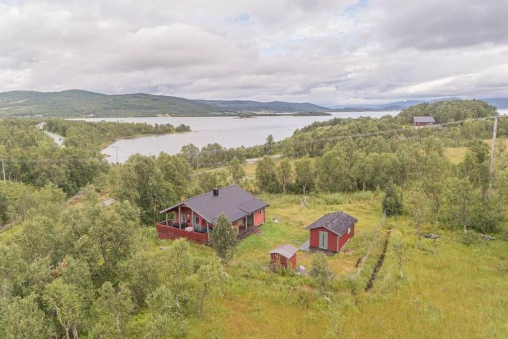Trivelig Hytte I Senja. Kültér fotó